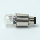 4pcs Multi Color LED Wheel Valve Stem Cap Tire Light Lamp For Bike Bicycle KUG