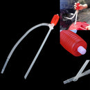 Red and white plastic manual car emergency suction pipe Or liquid siphon S RAB