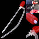 Red and white plastic manual car emergency suction pipe Or liquid siphon S RAB