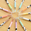 12pcs/lot Colorful Cow Print Gel Pen Cute Pens Student Office Accessories UIL