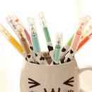 12pcs/lot Colorful Cow Print Gel Pen Cute Pens Student Office Accessories UIL
