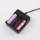 Eu Plug 4Slots Battery Charger For 18650 Rechargeable Lithium-Ion Battery g