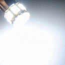 2Pcs White 1156 BA15S 1206 5W 50-SMD LED Car RV Turn Signal Light Lamp Bulbs