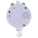12 Songs Mobile Crib Bed Bell Electric Autorotation Music Box Toys
