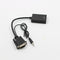 VGA Male To HDMI Output 1080P HD + HDTV Video USB Cable Cord Converter QGW