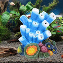 Kaleidoscope Coral Oxygen Pump Fish Tank Ornament Decor Aeration Decoration