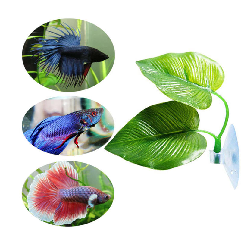 Double-Layer Ornamental Artificial Leaf Resting Spawning Leaf Fish Bed Hammock