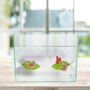 2019 Artificial Plant Leaf Resting Hammock Fish Rest Bed Pretty Aquari UXF