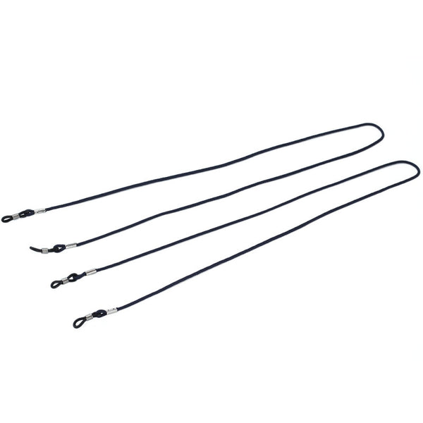 2 X Nylon Sunglasses Eyeglasses Strap Neck Cord String Retainer Lanyard Black