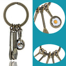 Creative Metal Car Keyring Kitchenware Kitchen Supplies Keychain Key Chain Ring