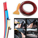 1 Pcs 5M Flexible Trim Moulding Strip Decor Line Car Interior External Red DIY