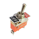 12V ON/OFF 15A 250V AC E-TEN1021 2 Pin Toggle Flick Switch SPST For Dash C DGM