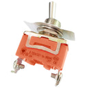 12V ON/OFF 15A 250V AC E-TEN1021 2 Pin Toggle Flick Switch SPST For Dash C DGM