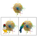 Parrot parrot toys bird bites climbing toys colors brushing grass rope t MSE