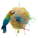 Parrot parrot toys bird bites climbing toys colors brushing grass rope t MSE