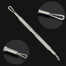 2pcs Facial Blackhead Pimples Blemish Comedone Metal Extractor Remover To NTZ