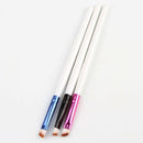 Women Makeup Tool Oblique Angled Eyebrow Eye Liner Brow Brush White Hand TBP
