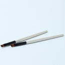 Women Makeup Tool Oblique Angled Eyebrow Eye Liner Brow Brush White Hand TBP