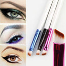 Women Makeup Tool Oblique Angled Eyebrow Eye Liner Brow Brush White Hand TBP