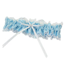Girls Bride Wedding Party Garter Belt Leg Ring White Bowknot Lace Decor I MNL