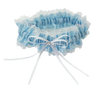 Girls Bride Wedding Party Garter Belt Leg Ring White Bowknot Lace Decor I MNL