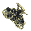 Lady Women's Acrylic Hair Grip Claw Metal Alloy Clamp Clip Headwear New TPN