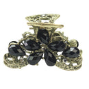 Lady Women's Acrylic Hair Grip Claw Metal Alloy Clamp Clip Headwear New TPN