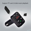 New Bluetooth Car Kit Wireless FM Transmitter Dual USB Charger Audio MP3 Player