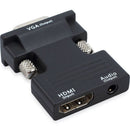 1080P HDMI Female to VGA Male Converter Adapter Dongle with 3.5mm Stereo Audio