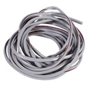 5m Grey Clear Car Side Door Edge Protector Defender Trim Guard Protection Strip