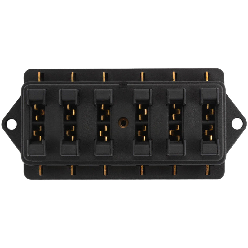 1-50A 6-Way Blade Fuse Box Block Holder LED Indicator For Universal Car Boat
