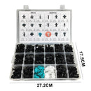 299x Auto Car Push Pin Rivet Trim Fastener Moulding Bumper Clips Assortme INX