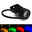 3W LED Waterproof Spot Light Garden Lawn Landscape Path Lamp Aluminum wh FJZ