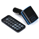 Wireless USB Car Kit Bluetooth FM Transmitter Radio Adapter Charger Plast VRZ