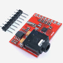 Red HW-322 Radio Tuner Evaluation Development Board PCB for AVR ARM PIC  EHH