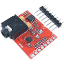Red HW-322 Radio Tuner Evaluation Development Board PCB for AVR ARM PIC  EHH