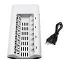 EU 8 Slot Smart Fast Charger AA AAA NiMH/NiCd Battery Rechargeable Bat PUS