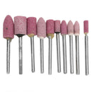 10 pcs Abrasive Mounted Stone Accessories Grinding Stones Wheel Head Mode Tool