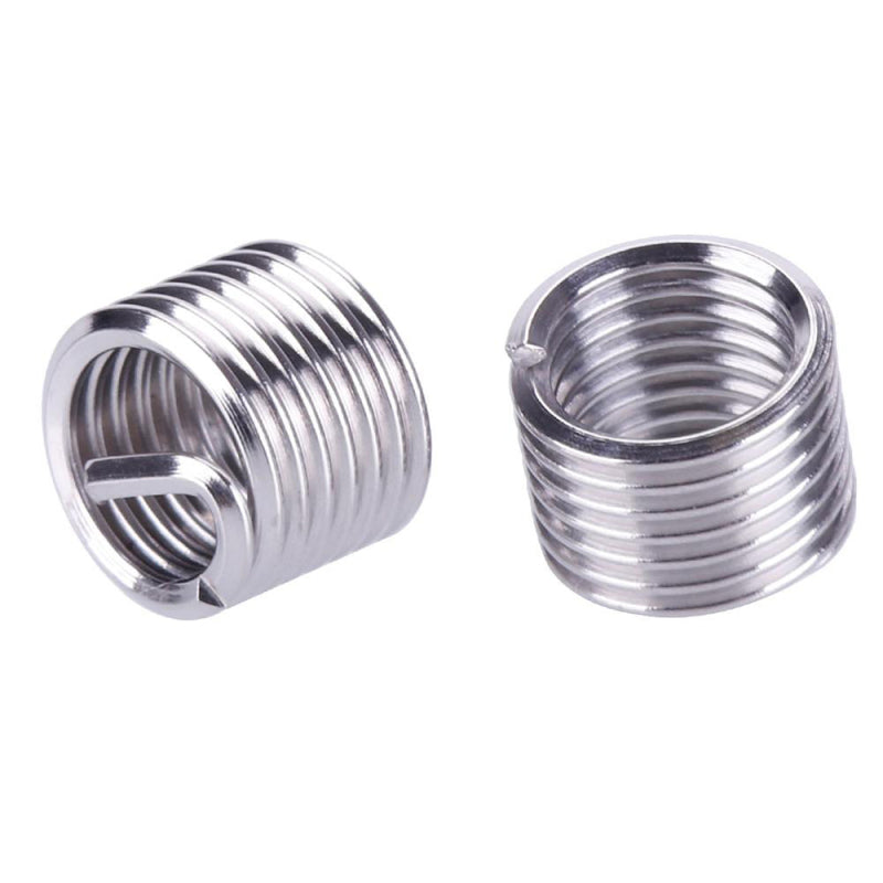 55*20mm Carbon Steel Metric Thread Repair Insert Kit M6 Helicoil Set Tool dfs