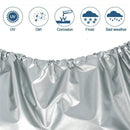 2PCS Set Wheel Tire Covers For RV Trailer Camper Car Truck And Motor Home New