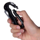 Multifunction Camping Hiking Mountaineering Multifunction Carabiner Kni VHH