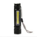Multifunctional LED Flashlight USB Inside Rechargeable Battery Powerful T6 vde