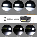 Mini LED Headlamp Flashlight Climbing Night Fishing Camping Caving Headl MSN