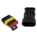 10 Kit 3 Pin Way Car Super seal Waterproof Electrical Wire Connector Plug Useful