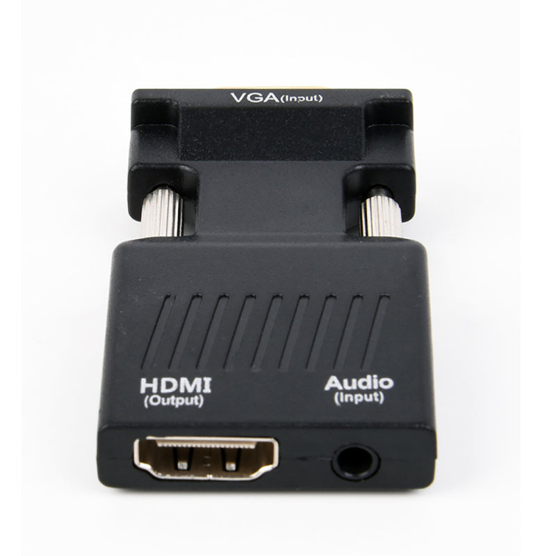 1080P VGA Male To HDMI Female Adapter Adapter + USB Audio Cable + Audio YEZ