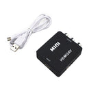 Mini 1080P HDMI to RCA Audio Video AV CVBS Adapter Converter For Smart TV  New