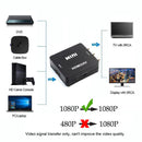 Mini 1080P HDMI to RCA Audio Video AV CVBS Adapter Converter For Smart TV  New