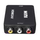 Mini 1080P HDMI to RCA Audio Video AV CVBS Adapter Converter For Smart TV  New