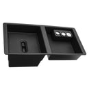 Center Console Organizer Insert Car Storage Box Tray Black ABS For Chevrol FDM