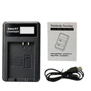 Camera USB Battery Charger for Canon LP-E10 EOS 1100D 1200D 1300D Rebel T3 SWC